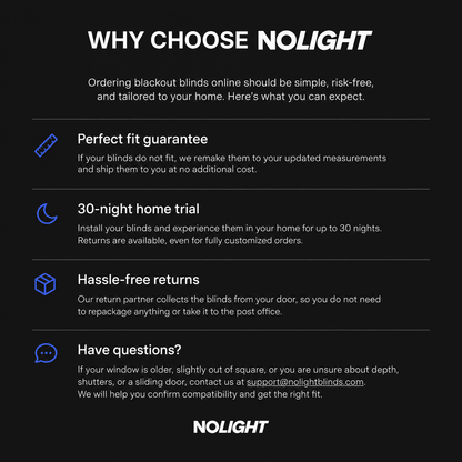 Nolight v2 — Total Blackout Blinds