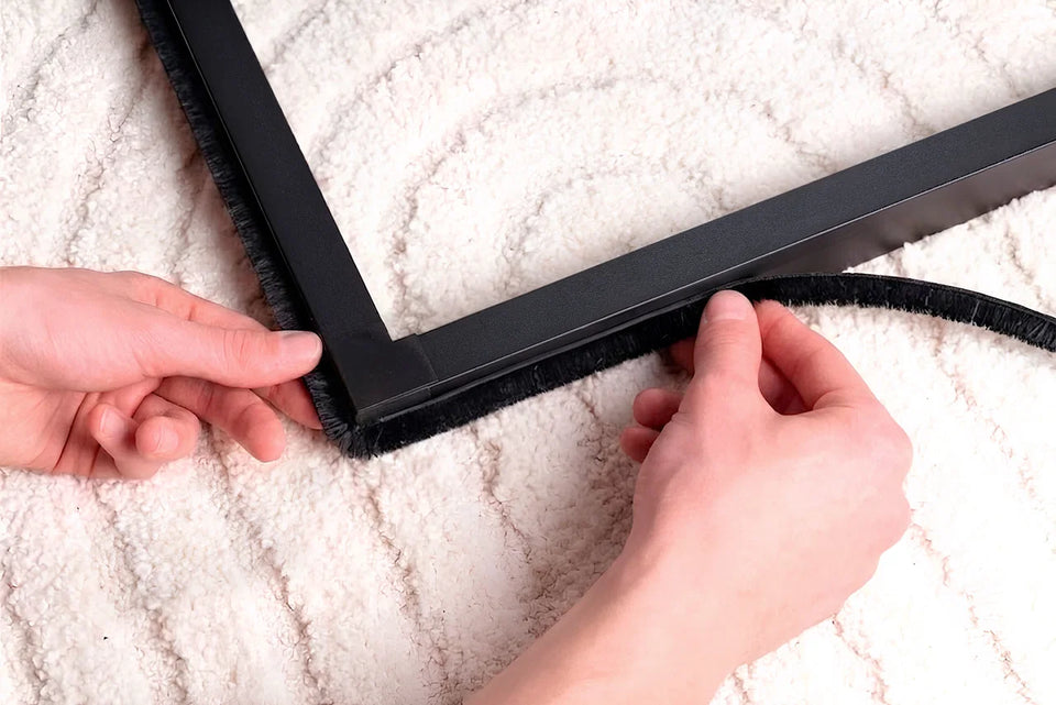 Step 7: Apply the brush strip