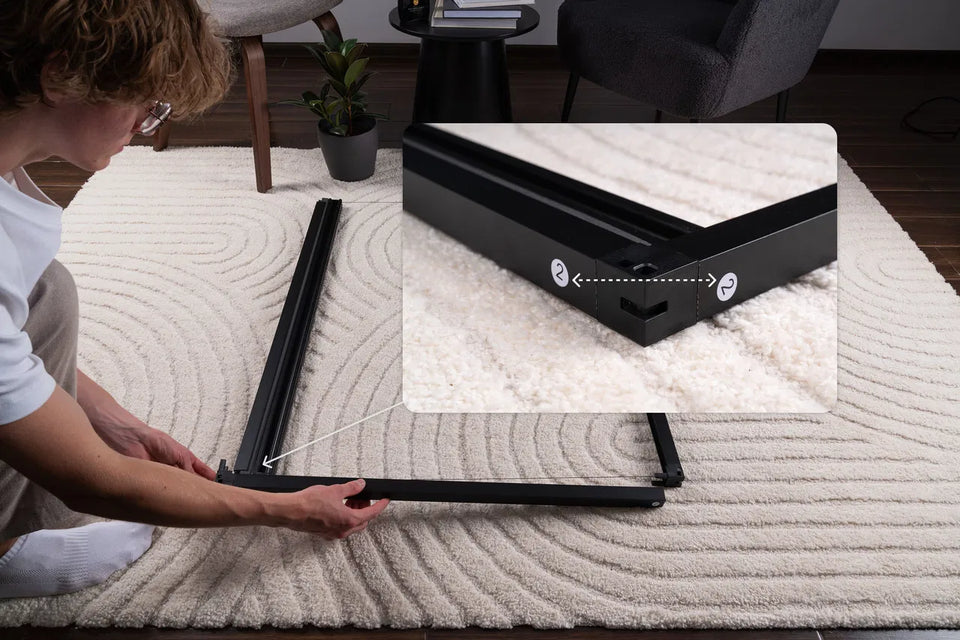 Step 2: Position the Top and Bottom Frames